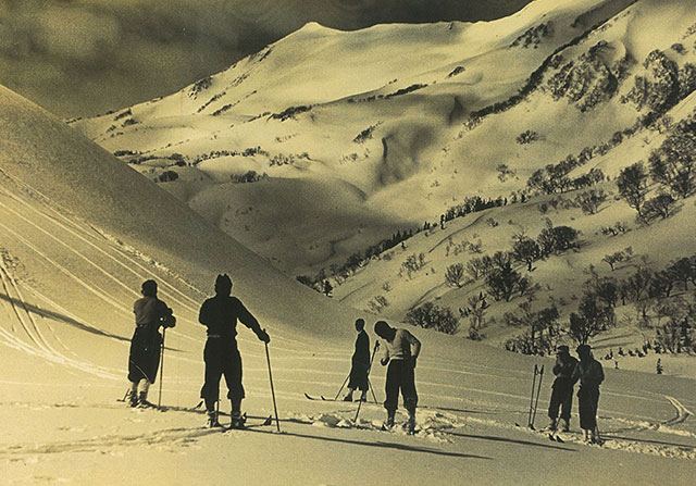 スキー場の過去写真